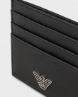 Θήκη καρτών Emporio Armani Μαύρη Y4R173Y138E-81072