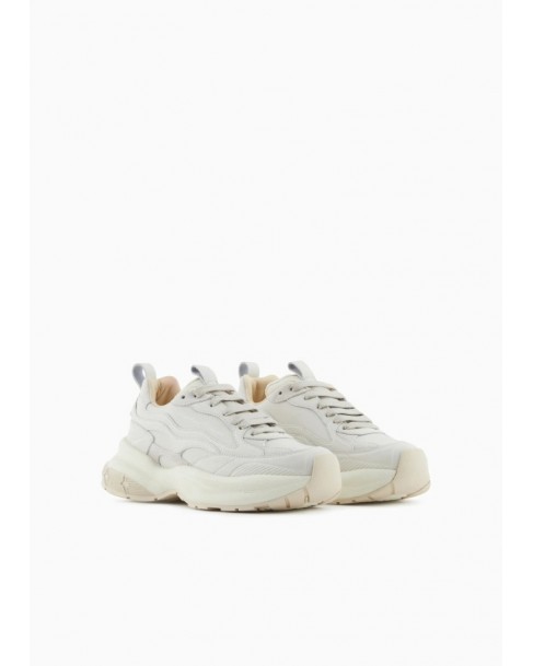 Υπόδημα Sneakers Emporio Armani Λευκό EW003056AF19767-M0215