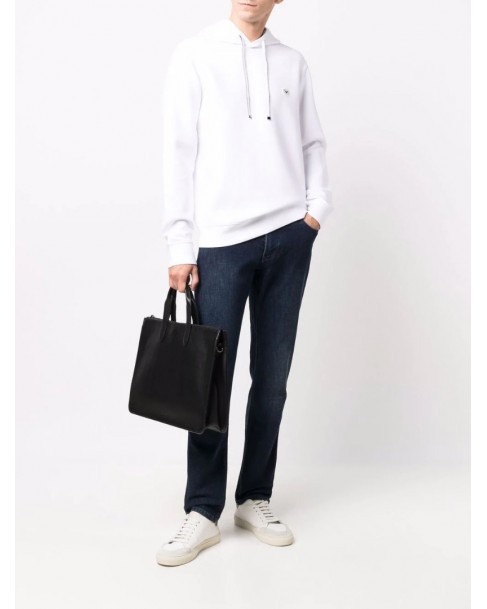 Φούτερ Emporio Armani Λευκό 8N1MD01JHSZ 0100-BIANCO OTTICO