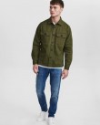Πουκάμισο Gabba Overshirt Λαδί TOPPER LS SHIRT 0685-ARMY