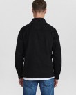 Πουκάμισο Gabba Overshirt Μαύρο TOPPER LS SHIRT 9999-BLACK
