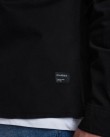 Πουκάμισο Gabba Overshirt Μαύρο TOPPER LS SHIRT 9999-BLACK