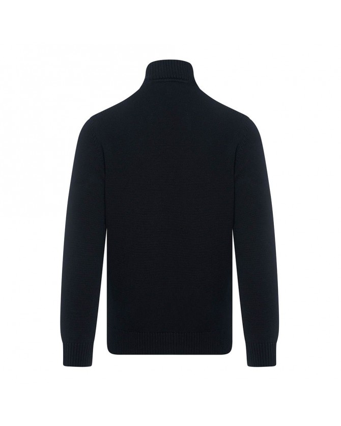 Πουλόβερ halfzip Gant Μαύρο 3G8030170-G0005
