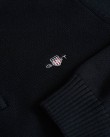 Πουλόβερ halfzip Gant Μαύρο 3G8030170-G0005
