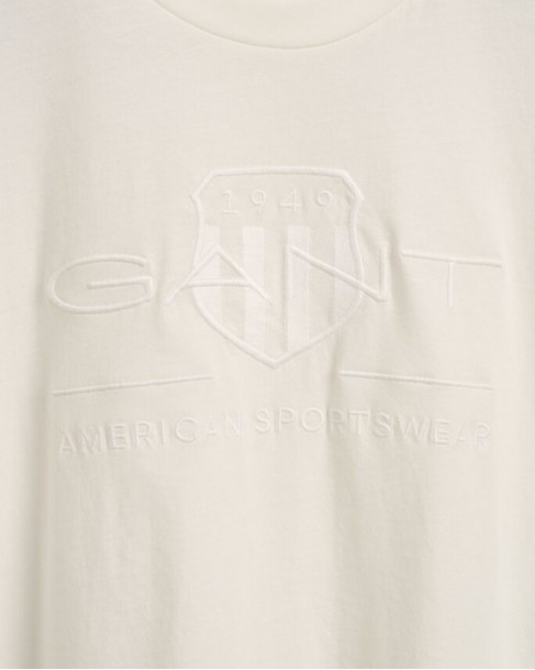 T-shirt Gant Λευκό 3G2003140-G0113
