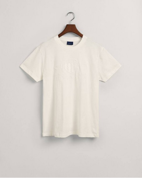 T-shirt Gant Λευκό 3G2003140-G0113