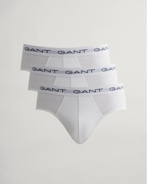 Τριάδα σετ Slip Gant Λευκά 900003001-G0110
