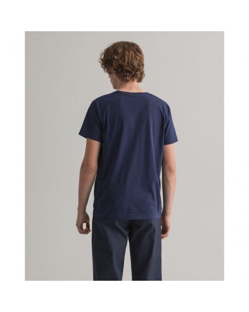 T-shirt Gant Σκούρο μπλε 3G2003099-G0433