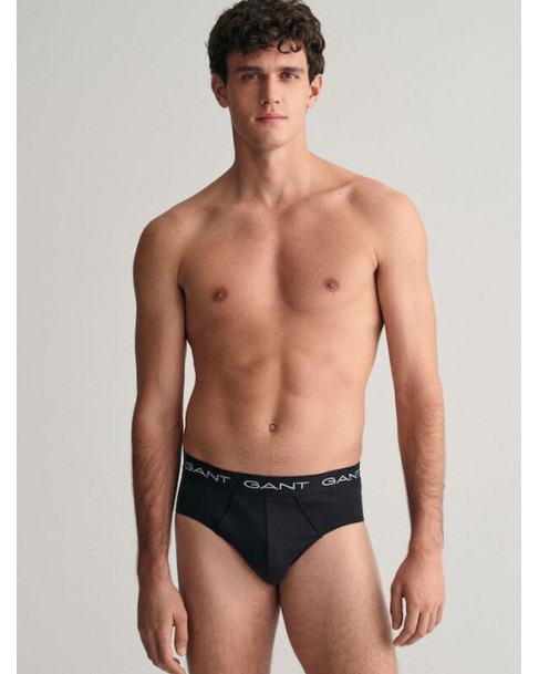 Τριάδα σετ slip Gant Μαύρα 3GU900013001-G0005