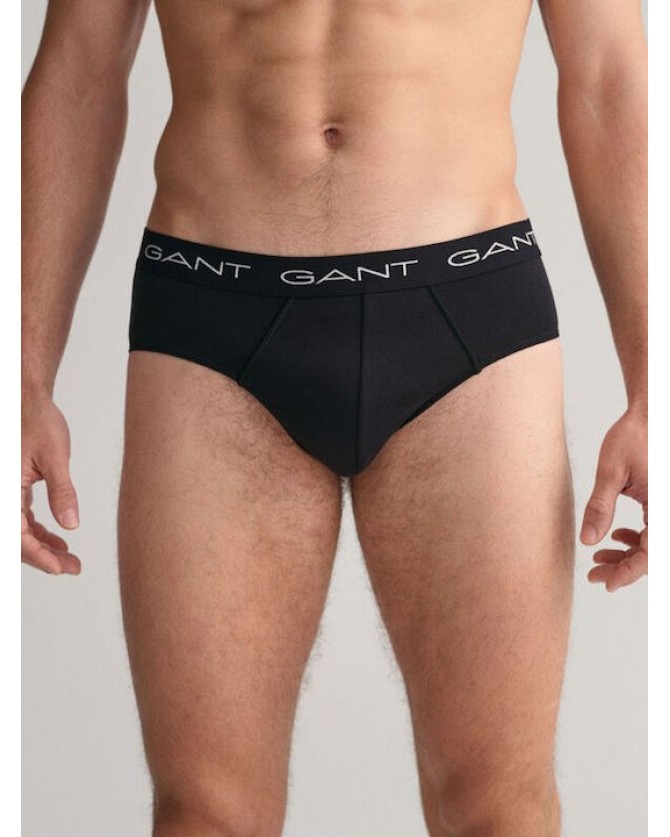 Τριάδα σετ slip Gant Μαύρα 3GU900013001-G0005
