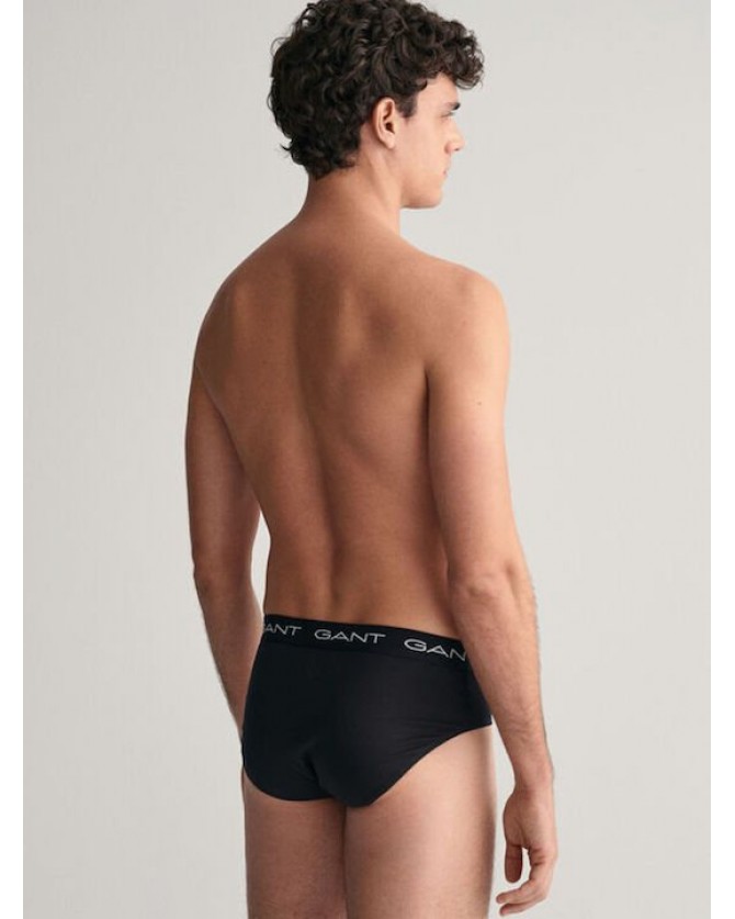 Τριάδα σετ slip Gant Μαύρα 3GU900013001-G0005