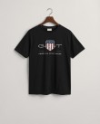 T-shirt Gant Μαύρο 2003199-005