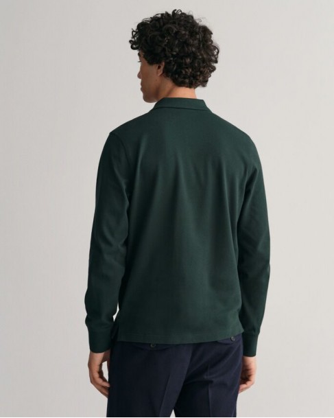 Μπλούζα polo Gant Πράσινη 2230-374