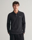 Μπλούζα polo Gant Μαύρη 2230-5