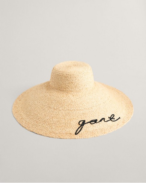 Καπέλο ψάθινο Gant Μπεζ 3GW4900082-G0194