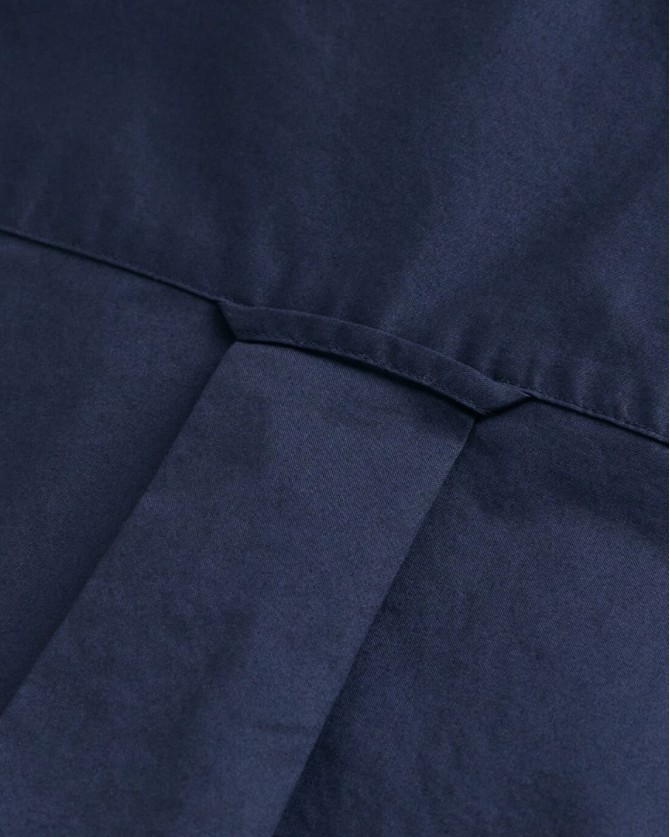 Πουκάμισο ανδρικό κοντομάνικο Gant Σκούρο μπλε βαμβακερό 3G3000101-G0410 Regular fit