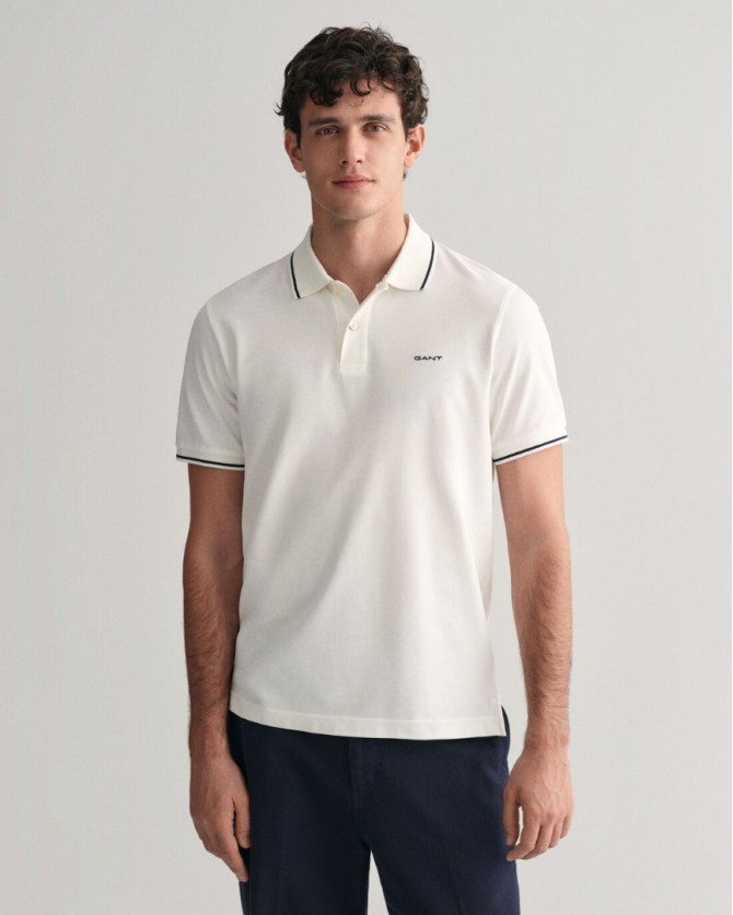 Polo t-shirt Gant Λευκό 3G2062034-G0110