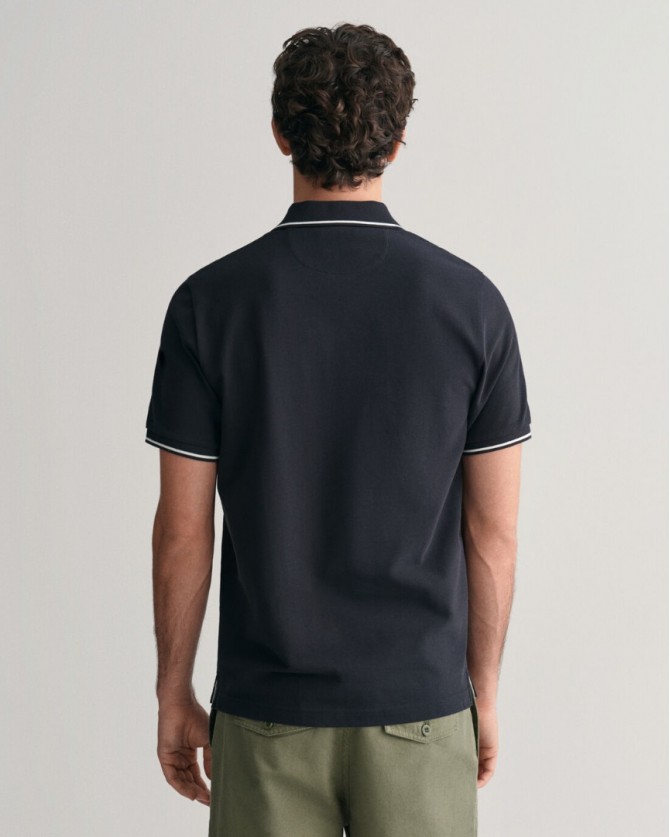 Polo t-shirt Gant Μαύρο 3G2062034-G0005