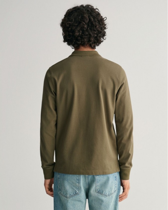 Μπλούζα polo Gant Λαδί 3G2230-1-G0301