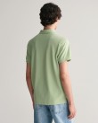 Polo t-shirt ανδρικό Gant βεραμάν βαμβακερό  3G2210-1-G0345 Regular fit