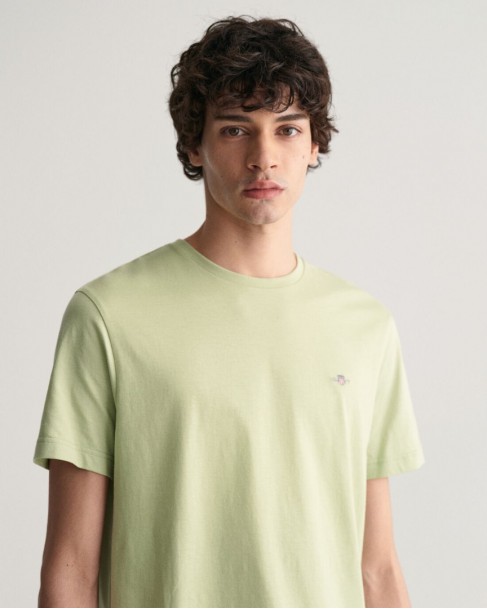T-shirt ανδρικό Gant βαμβακερό Βεραμάν 3G2003184-G0345 Regular fit