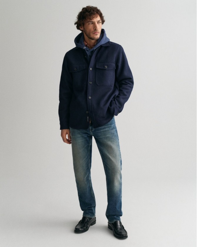 Overshirt Gant Σκούρο μπλε 3G3240222-G0433