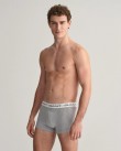 Τριάδα σετ boxers Gant Λευκό-Γκρι-Μαύρο 3GU900013003-G0093