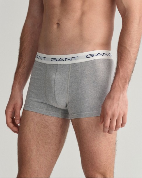 Τριάδα σετ boxers Gant Λευκό-Γκρι-Μαύρο 3GU900013003-G0093
