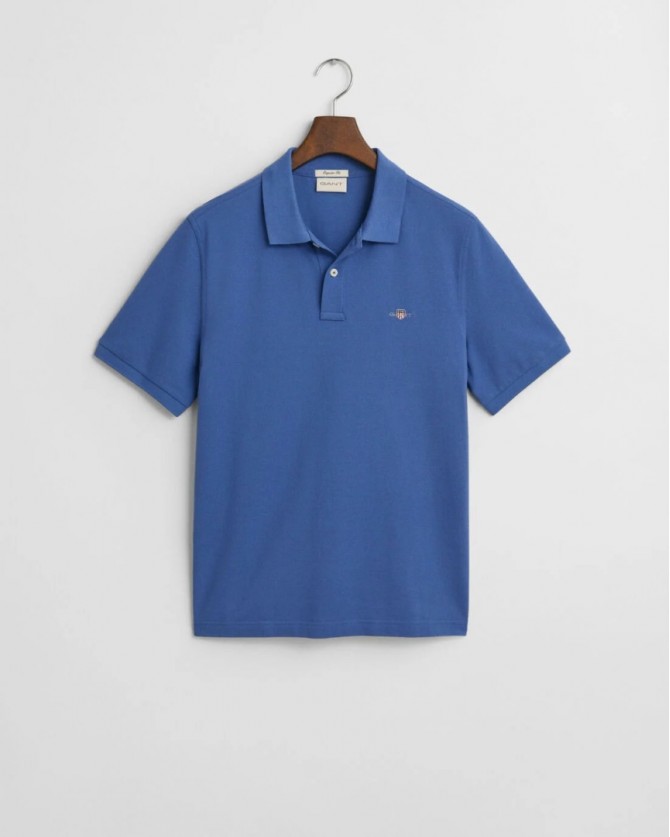 Polo t-shirt Gant Μπλε 2210-1-G0407