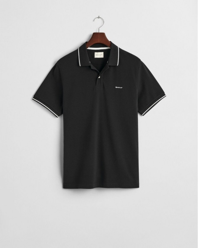 Polo t-shirt Gant Μαύρο 3G2062034-G0005
