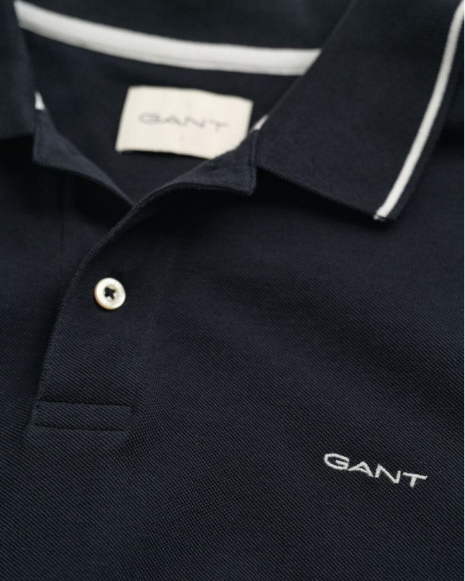 Polo t-shirt Gant Μαύρο 3G2062034-G0005
