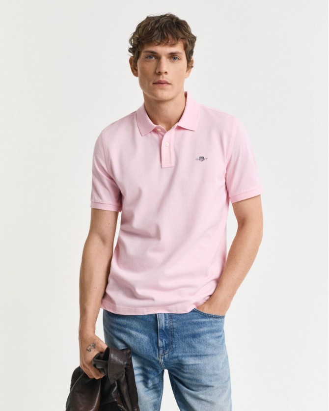 Polo t-shirt Gant Ροζ 2210-1-G0637