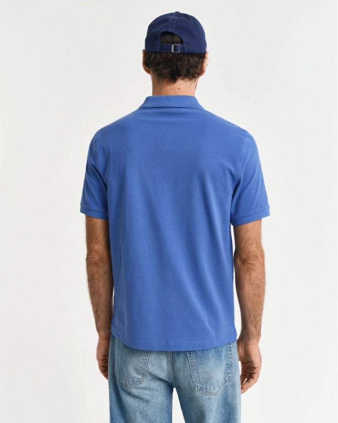 Polo t-shirt Gant Μπλε 2210-1-G0407