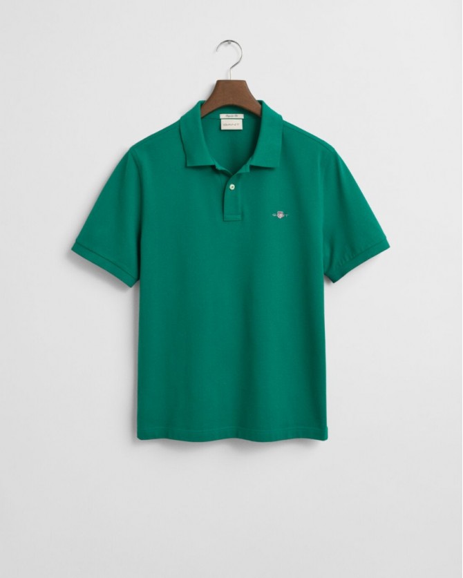 Polo t-shirt Gant Πράσινο 2210-1-G0322