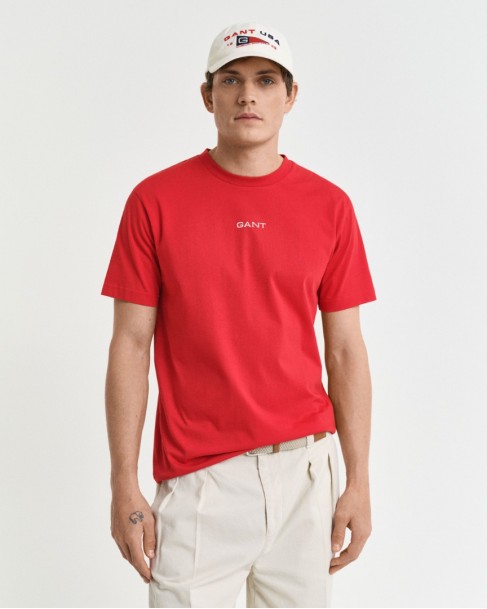 T-shirt Gant Κόκκινο 3G2003308-G0630