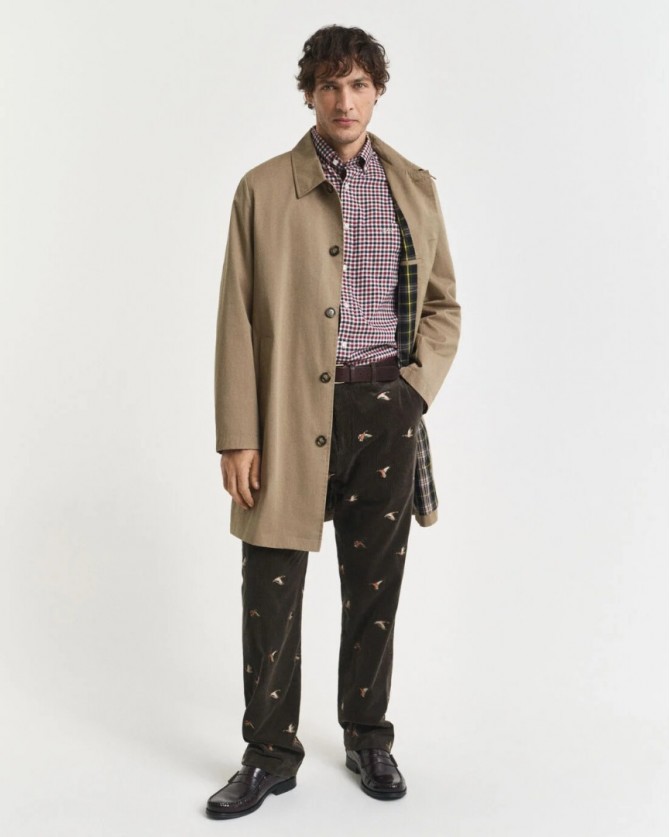 Πουκάμισο Gant Μπορντό 3G3250233-G0604