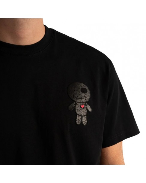 T-shirt WRONG FRIENDS Μαύρο HINTON T-SHIRT-BLACK