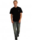 T-shirt WRONG FRIENDS Μαύρο HINTON T-SHIRT-BLACK
