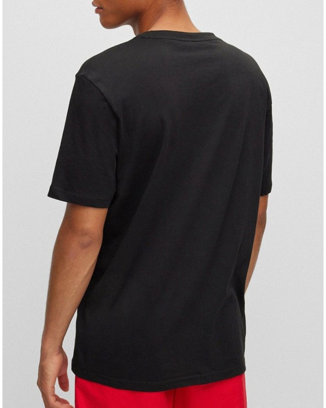 T-shirt Hugo Μαύρο Dulivio 50467556-001