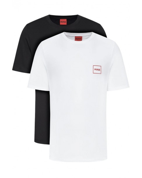 Δυάδα σετ t-shirts Hugo Λευκά Dugopak 50548566-960