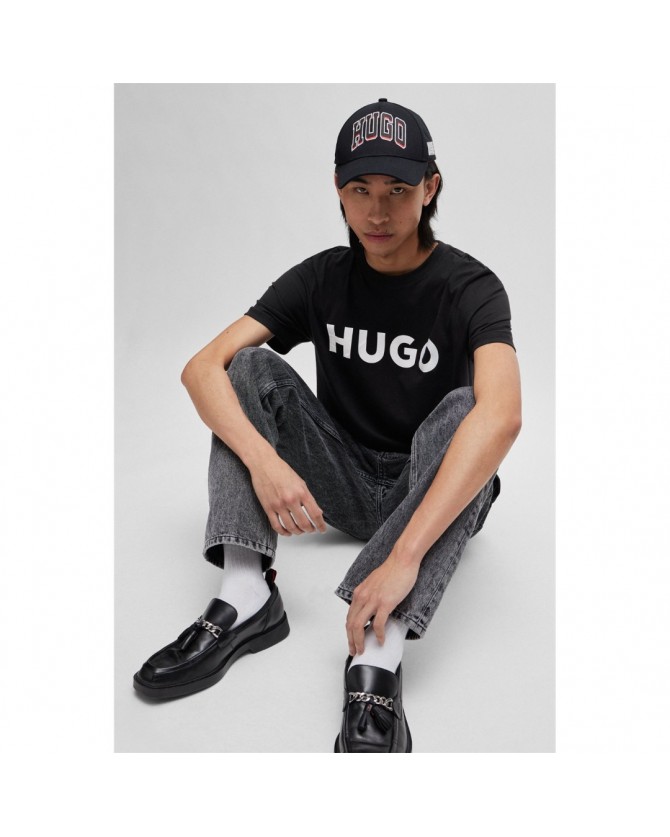 T-shirt Hugo Μαύρο Dulivio 50467556-002