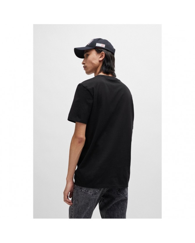 T-shirt Hugo Μαύρο Dulivio 50467556-002