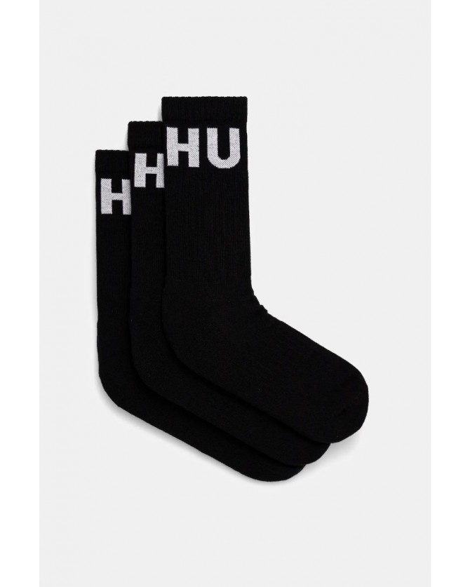 Τριάδα κάλτσες Hugo Μαύρες 3P Α26 QS ICONIC CC 50531517-001