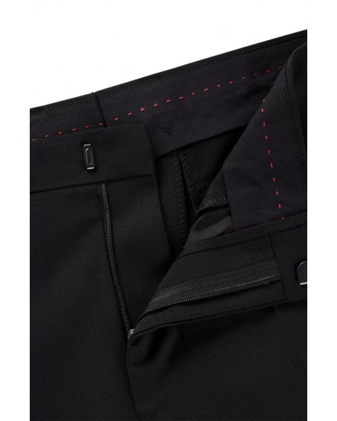 Παντελόνι Κοστουμιού Hugo Μαύρο HestenM204X 50446520-001