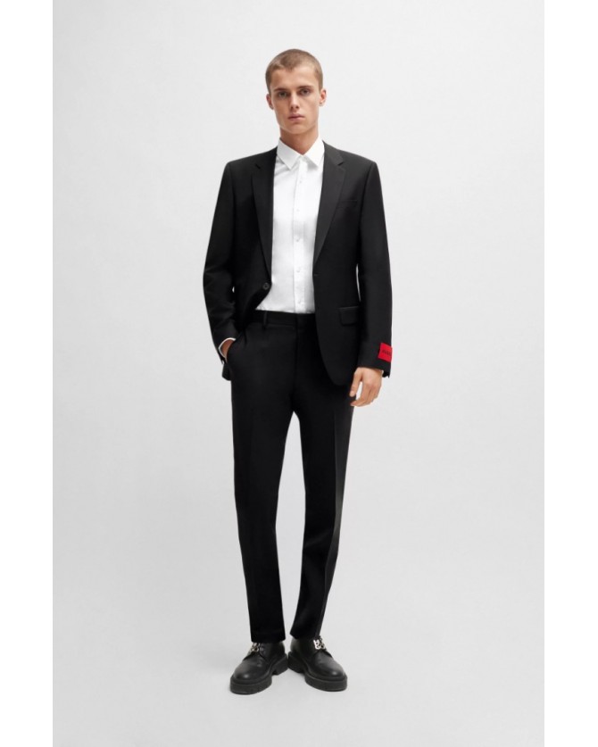 Παντελόνι Κοστουμιού Hugo Μαύρο HestenM204X 50446520-001