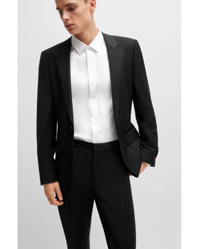 Παντελόνι Κοστουμιού Hugo Μαύρο HestenM204X 50446520-001