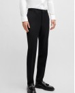 Παντελόνι Κοστουμιού Hugo Μαύρο HestenM204X 50446520-001