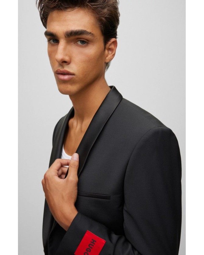 Σακάκι Κοστουμιού Hugo Μαύρο Arti224E1X 50476333-001