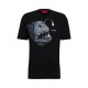 T-shirt Hugo Μαύρο Dibeach 50513812-001