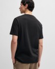 T-shirt Hugo Μαύρο Dalendi 50534934-001